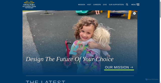 Security scan screenshot of https://www.tlcdeaf.org/