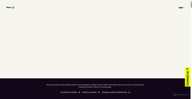 Security scan screenshot of https://irs.tools.investis.com