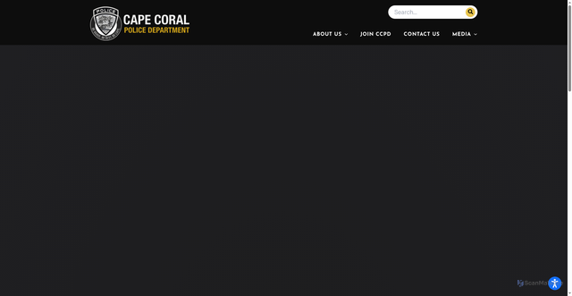 Security scan screenshot of https://capecops.com/