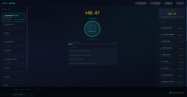 Security scan screenshot of https://life-grind-5nrskz5dx3.edgeone.app/