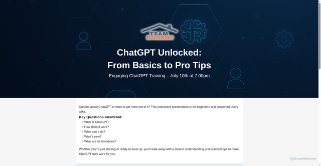 Security scan screenshot of https://chatgptdavid.com