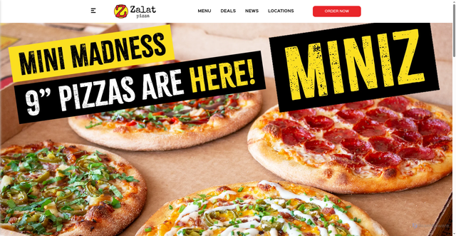 Security scan screenshot of https://zalatpizza.com/