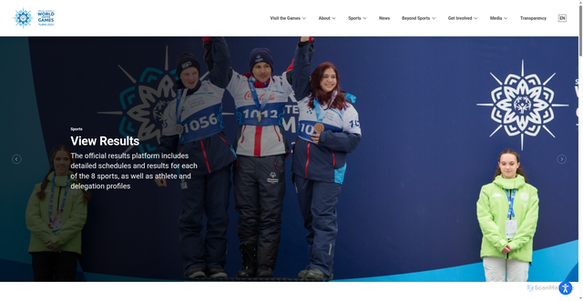 Security scan screenshot of https://www.turin2025.org/en