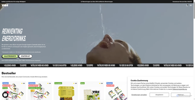 Security scan screenshot of https://www.yoj.co/