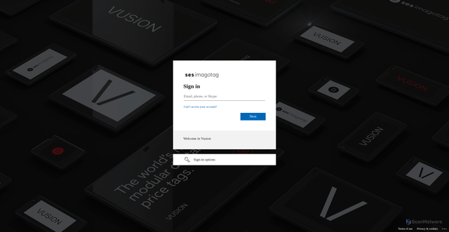 Security scan screenshot of https://ap-provisioning-glop.vusion.io