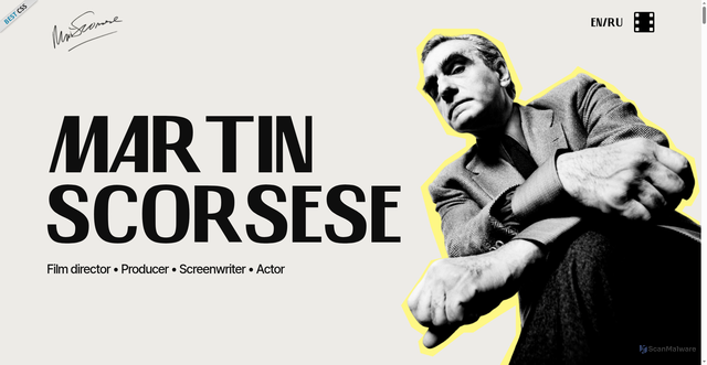 Security scan screenshot of https://scorsese.tilda.ws/en