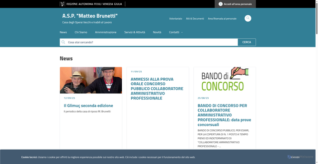 Security scan screenshot of https://www.aspbrunetti.it/