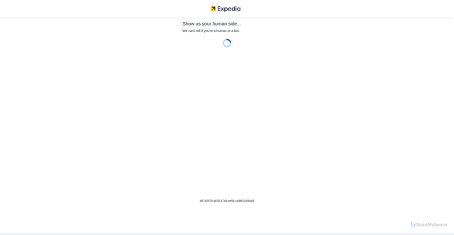 Security scan screenshot of http://expedia-rewards.com