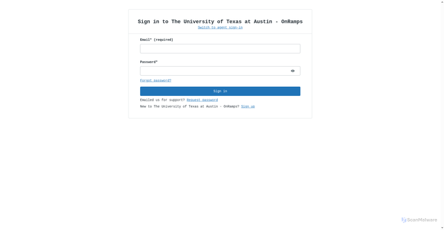 Security scan screenshot of https://onramps.zendesk.com
