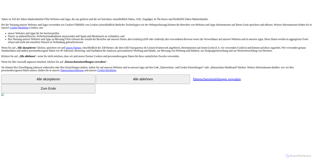 Security scan screenshot of https://sports.yahoo.com/mlb/players/11296/