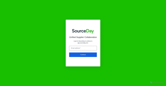 Security scan screenshot of https://app.sourceday.com