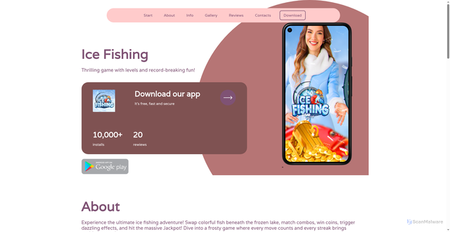 Security scan screenshot of http://fishingkg.cyou/