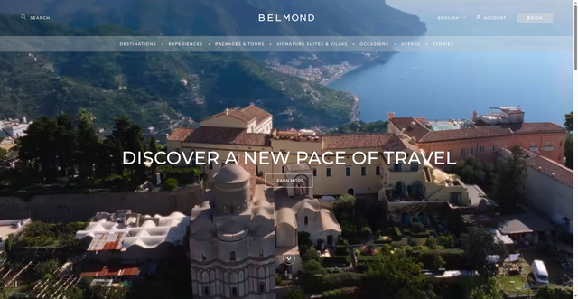 Security scan screenshot of https://www.belmond.com