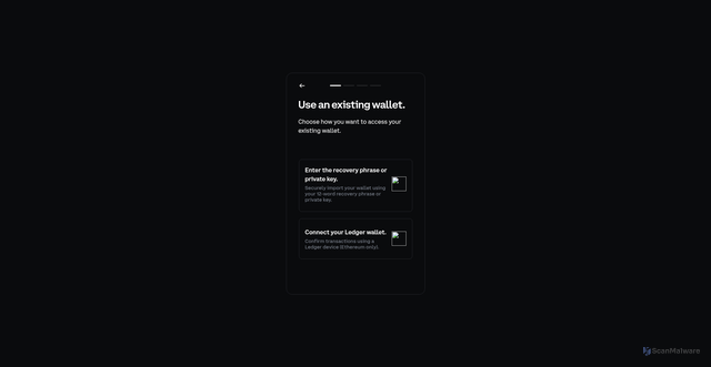 Security scan screenshot of https://welcome-web3-bfnaelmomeimhlpmgjnjophhpkkoljpa.pages.dev/select