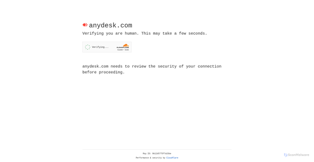 Security scan screenshot of https://relay-b917b08c.net.anydesk.com