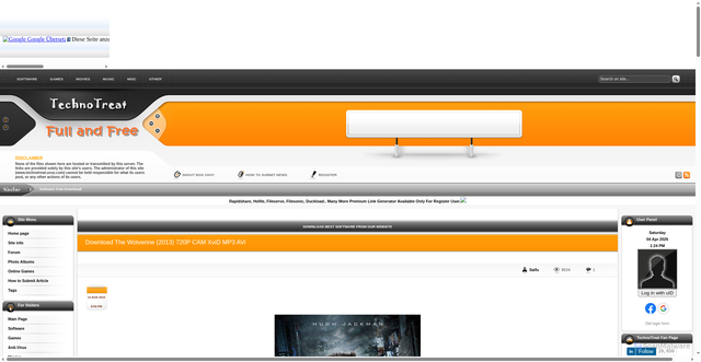 Security scan screenshot of https://technotreat.ucoz.com