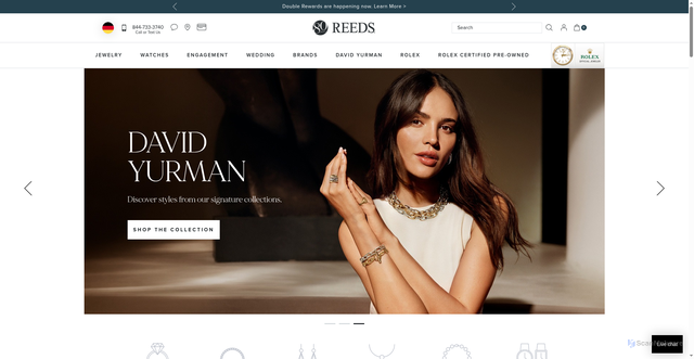 Security scan screenshot of https://www.reeds.com