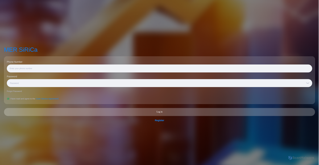Security scan screenshot of http://mersirica.com/
