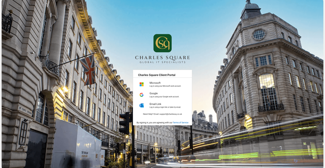 Security scan screenshot of https://portal.charlessq.co.uk