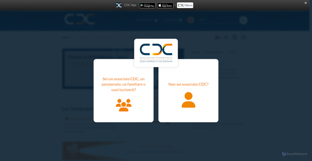 Security scan screenshot of https://www.cnpadc.it/