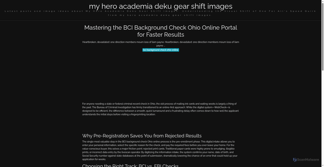 Security scan screenshot of https://idunkareblog-dpiaywv6v2at.edgeone.app/bci-background-check-ohio-online.html