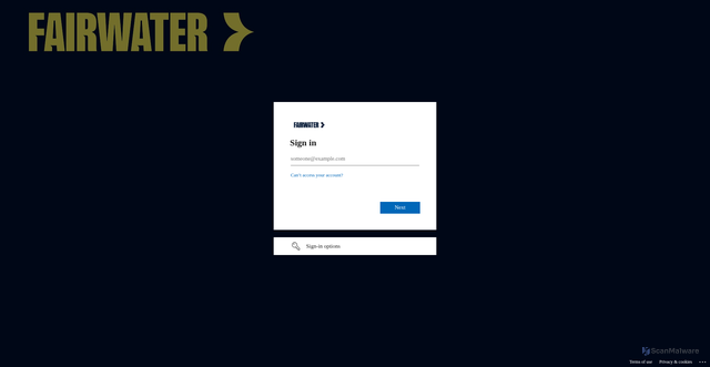 Security scan screenshot of https://ckoreo.sharepoint.com