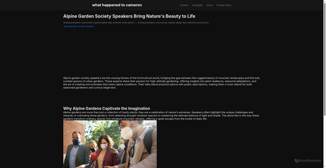 Security scan screenshot of https://newdizaynartblog-dp8oxpvgw1xl.edgeone.app/alpine-garden-society-speakers.html