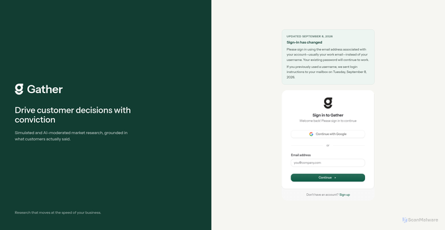 Security scan screenshot of https://app.gobeheard.com