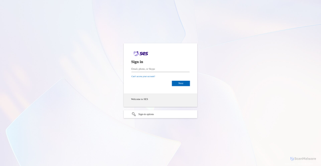 Security scan screenshot of https://ses.crm4.dynamics.com