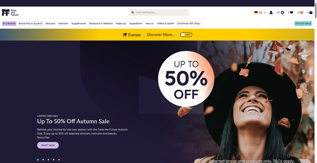 Security scan screenshot of https://facethefuture.store