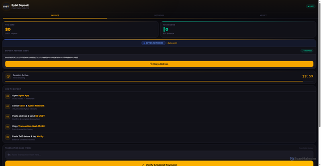 Security scan screenshot of https://cewsmmbybit.pages.dev/