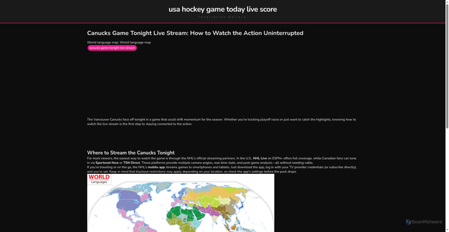 Security scan screenshot of https://langkahwavestories-dp7i6dvoz1z0.edgeone.app/canucks-game-tonight-live-stream.html