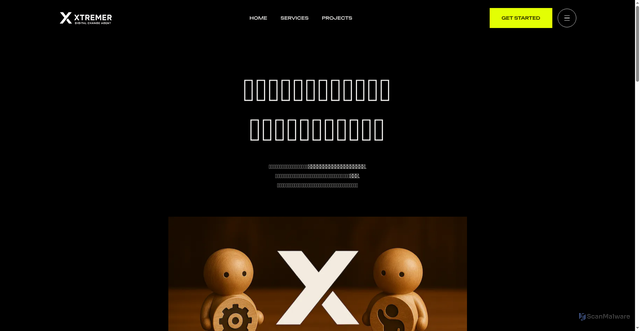 Security scan screenshot of https://xtremer-astro.pages.dev/