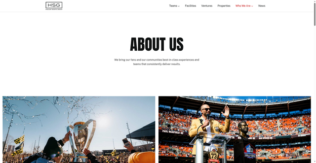 Security scan screenshot of https://haslamsports.com/about/