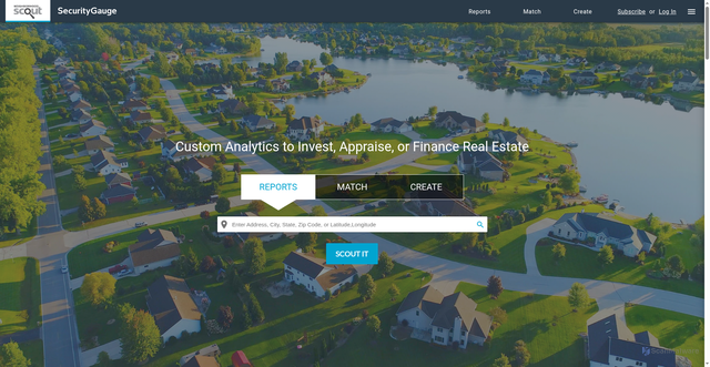Security scan screenshot of https://neighborhoodscout.com