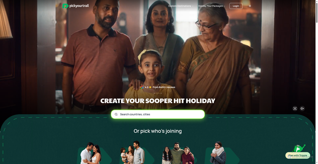 Security scan screenshot of https://pickyourtrail.com