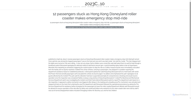 Security scan screenshot of https://pikselmotionline-dpiuf3ygir9m.edgeone.app/12-passengers-stuck-as-hong-kong-disneyland-roller-coaster-makes-emergency-stop-mid-ride.html