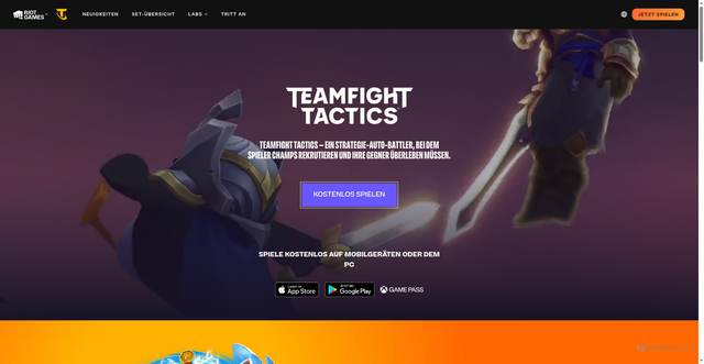 Security scan screenshot of https://teamfighttactics.leagueoflegends.com