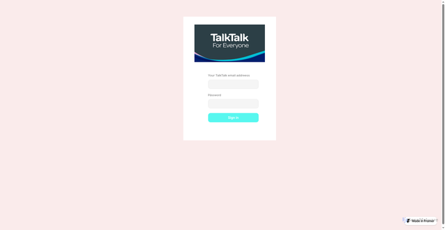 Security scan screenshot of https://mytalktalkbroadbandserviceforyou.framer.website/