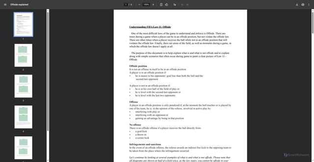 Security scan screenshot of https://dt5602vnjxv0c.cloudfront.net/portals/308/docs/regulations/offsideexplained.pdf