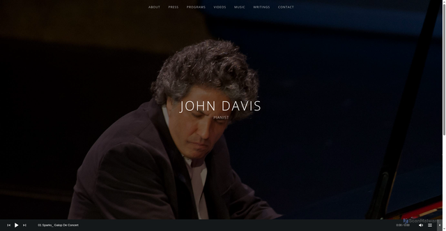 Security scan screenshot of https://johndavispianist.com/