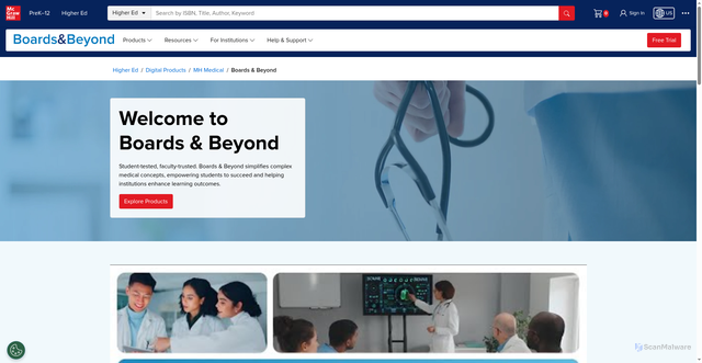 Security scan screenshot of https://www.boardsbeyond.com