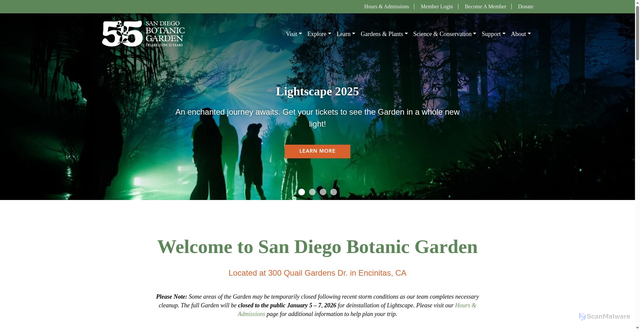 Security scan screenshot of https://sdbg.org/