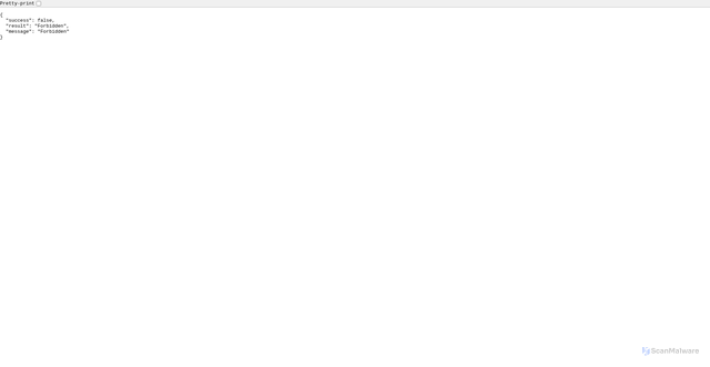 Security scan screenshot of https://api.instant.audio