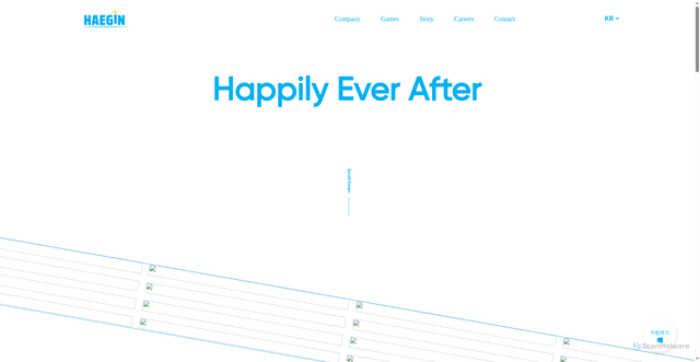 Security scan screenshot of https://haegin.kr