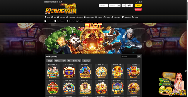 Security scan screenshot of https://ndx-kijangbucin.click/desktop/game/slot/microgaming