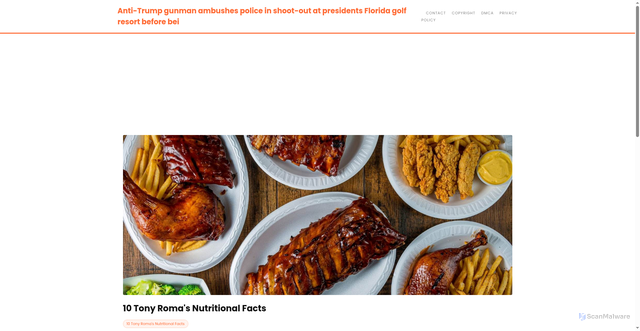 Security scan screenshot of https://ceritamodernstories-dpkbqqgk6sp8.edgeone.app/10-tony-romas-nutritional-facts.html