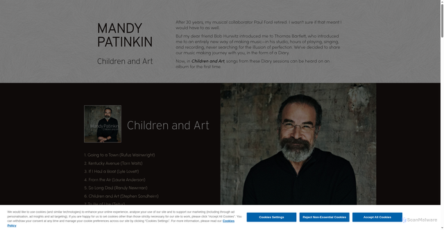 Security scan screenshot of https://www.mandypatinkindiary.com/
