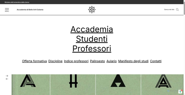 Security scan screenshot of https://www.abacatania.it