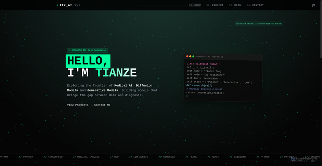 Security scan screenshot of https://personalweb-7vycw52vj9.edgeone.app/
